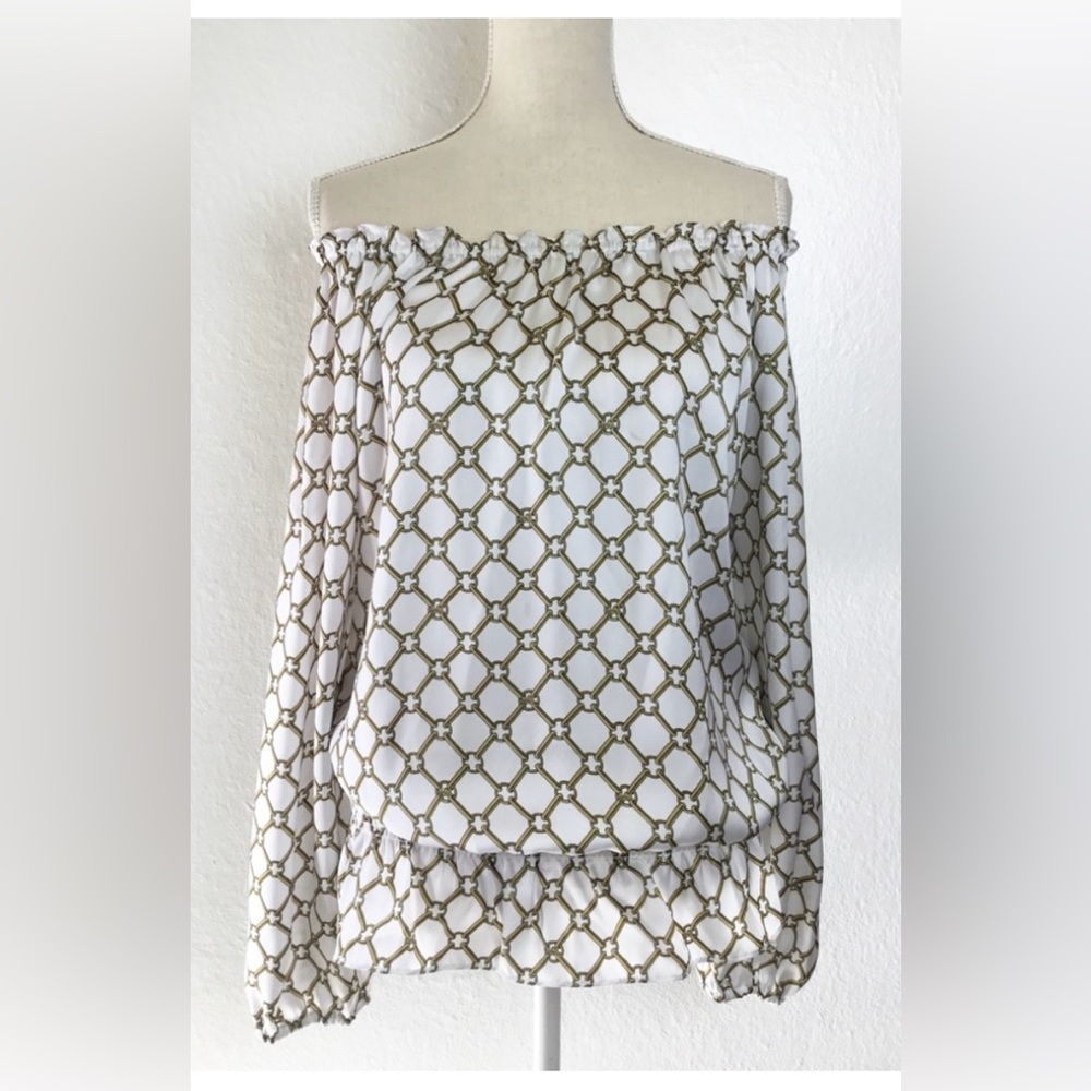Michael Michael Kors Long Sleeve Blouse Top